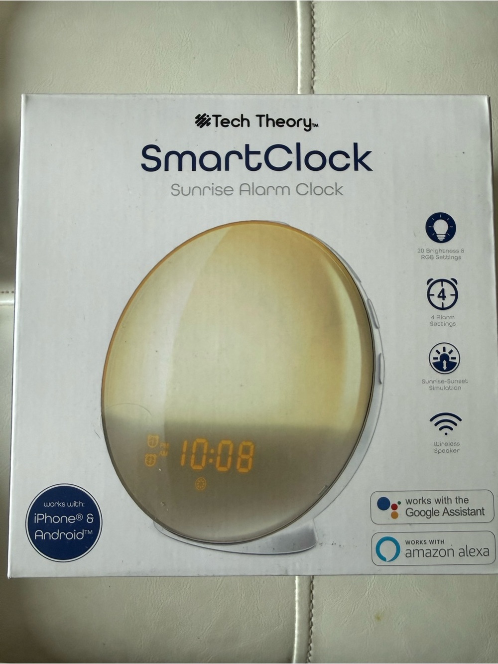 NWT Tech Theory Sunrise Alarm clock